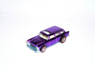 Redline Hot Wheels Bright Chrome - Purple Classic Nomad - No Toning