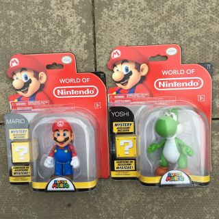 Mario And Yoshi Figures World Of Nintendo Mario Jakks Accessory