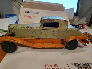 Vintage 1932 Pierce Arrow Girard Wind - Up Toy Car Mostly Intact