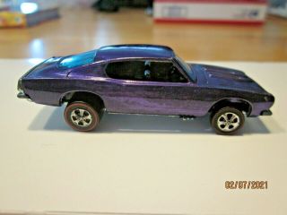 Hot Wheels Redline - Custom Barracuda,  (1967) (hybrid?) - Purple Hk