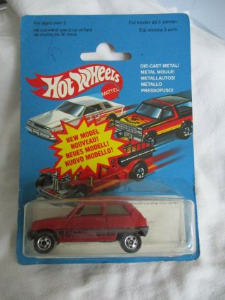 Hot Wheels 1979 Renault Le Car Made In France In French Card