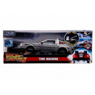 Hollywood Rides 1:24 Back To The Future Ii Delorean Time Machine
