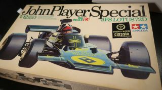 Tamiya 1:12 John Player Special Jps Lotus 72d