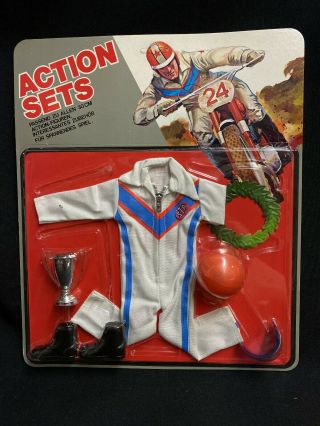 Action Man - German Knock Off Action Set - Motorcyclist Uniform Card