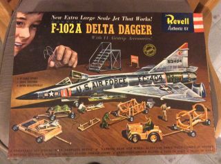Vintage [1958] Revell F - 102a Delta Dagger,  Accessories