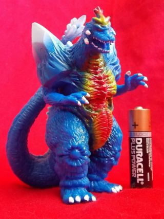 Vintage Space Godzilla 1995 / Trendmasters Pvc Solid Figure 4.  2 " 10cm Toy Uk
