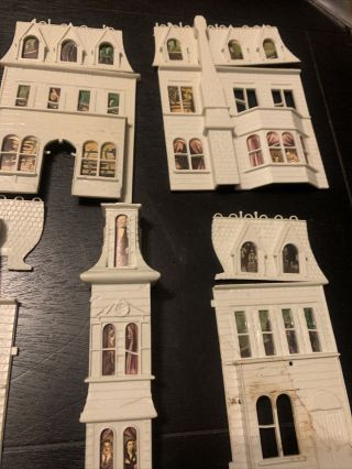 1965 Aurora Addams Family Haunted House Model Kit With Instructions NO Box 3