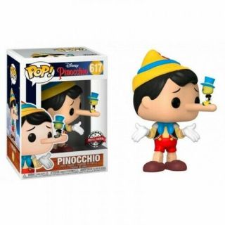 Disney Figurine Pinocchio & Jiminy Cricket Exclusive N° 617 " Pop " Funko