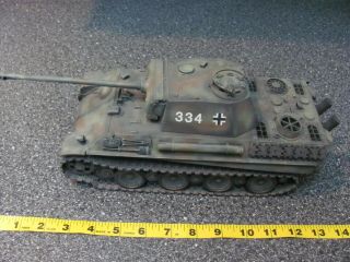 Built & Weathered Academy 1/25 German Late Panther G Three Color Camo Scheme