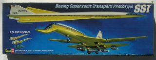 1967 Revell Boeing Sst Supersonic Transport Prototype –