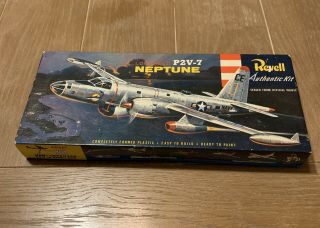 1955 Revell 1/104 Lockheed P2v - 7 Neptune Model Airplane Kit Missing Parts