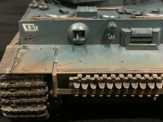 1/35 Pro built and weathered Tiger I German WW2 Tank model kit Tamiya 2