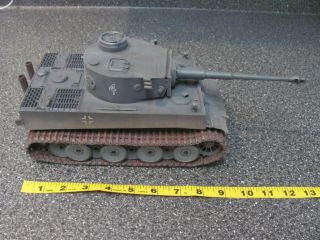 Built Static Tamiya 1/25 German Panzer Vi Tiger I Leningrad Early Tiger Tank