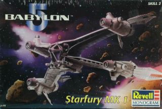 Revell Monogram 1:72 Babylon 5 Starfury Mk.  1 Plastic Model Kit 3621u