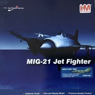 Hobby Master Ha0148 Mikoyan - Gurevich Mig - 21mf Fishbed Cuban Air Force 1/72