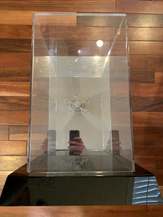Clear Acrylic Display Case With Led Fits 1/6 Scale Hot Toys Figures Or Smaller
