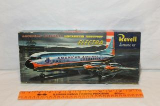 Airplane Plastic Model Revell American Airlines Lockheed Turboprop Electra