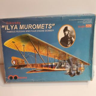 Maquette 1/72 Sikorsky " Ilya Muromets " World War I Bomber Vintage