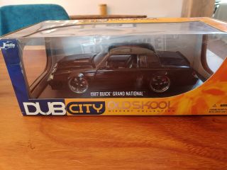 Jada 1987 Buick Grand National Regal Dub City 1:18 Scale Diecast Model