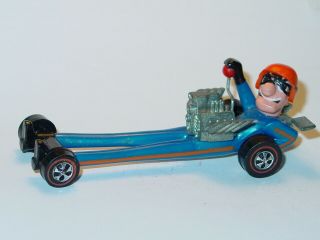 Hot Wheels Redline Farbs Hy Gear - Blue W/orange Stripe,