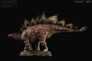 Rebor Stegosaurus Armatus Garden Mountain Resin Statue