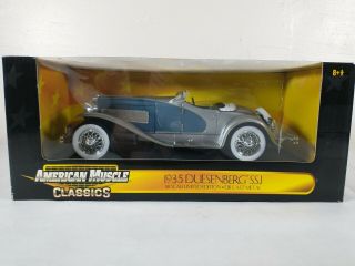 1935 Duesenberg Ssj Roadster Ertl American Muscle Classics 1:18 Diecast 32881