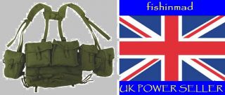 1:6 MINIATURE BRITISH ARMY FALKLANDS WAR COMPLETE 58 PATTERN WEBBING & POUCHES 2