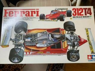 Tamiya 1/12 Scale Ferrari 312t4 W/tabu Design Decals