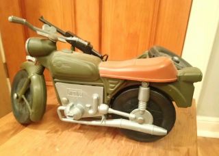 Vintage Action Man Cherilea Motorcycle And Side Car Bike Palitoy