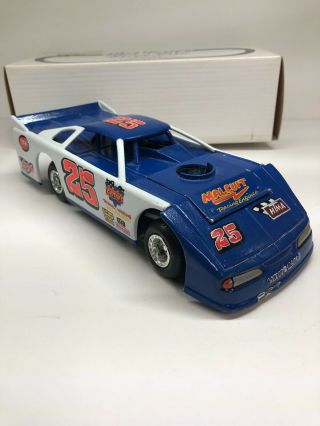Goldenwheel 1:24 Scale Dirt Late Model Andy Anderson 25 Ernie D Custom 1 Of 1 3