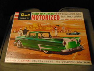 Revell 1/25th Scale Ford Ranchero Customizing Kit With Motor