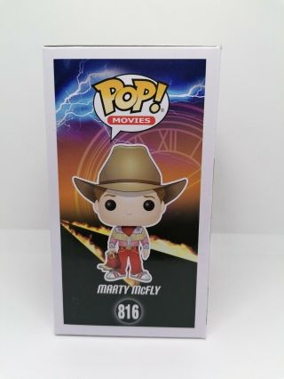 Funko Pop Vinyl - Marty Mcfly - Special Edition - 816 - Back to the Future 2