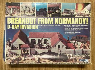 Mpc Breakout From Normandy Model Kit 1/72 Scale Open Box
