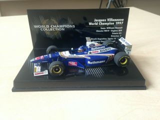 1/43 F1 World Champion 1997 Villeneuve Williams Renault Minichamps Conversion