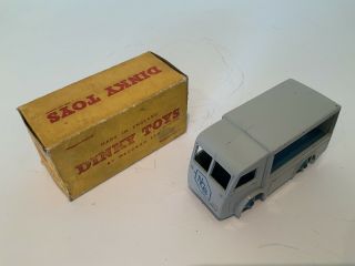 Dinky 491 Electric Dairy Van (ncb) Grey/blue - Boxed.
