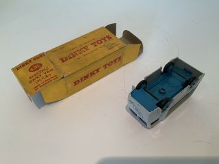 DINKY 491 ELECTRIC DAIRY VAN (NCB) GREY/BLUE - BOXED. 3