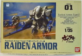 Bandai Gasaraki Raiden Armor 1/35