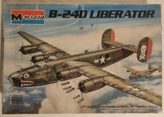 B - 24d Liberator Monogram Maquette 1/48 Ref 5604