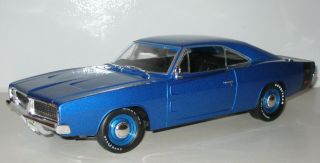 Maisto Special Edition 1:18 Scale 1969 Dodge Charger R/t Blue/black Modified
