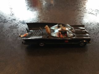 Batmobile - Vintage Corgi Batman Batmobile Toy Car With Batman & Robin Figures