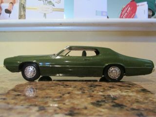 1003p Last One 1970 Ford Thunderbird Promo Model Car By Amt