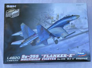 Great Wall Hobby L4820 1/48 Russian Su - 35s " Flanker - E " Multirole Fighter