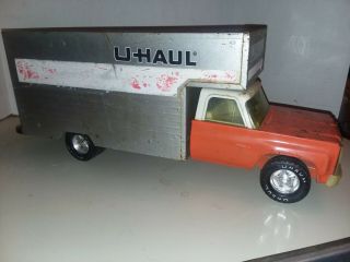 Vintage 70s Nylint U - Haul Moving Truck W/roll Up Door - Missing