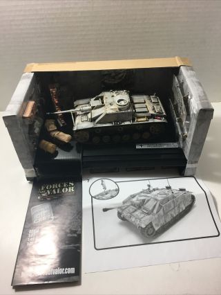 Unimax Forces Of Valor 1:32 Stug Iii Ausf G,  Ardennes 1944,  Box