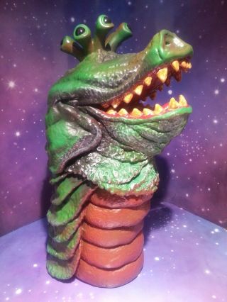 Doctor Who Drashig Carnival Of Monster 3rd Dr Hand Puppet Toy Classic 5” Figure