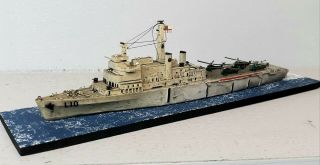 1:700 Scale Built Plastic Model Ship Hms Fearless Lpd L10 Amphib Assault Ship