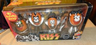 Kiss The Demon Starchild Spaceman Catman Mr.  Potato Head Collector Set