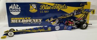 2002 Action 1/24 Nhra Shirley Muldowney U.  S.  Navy Blue Angels Top Fuel Dragster