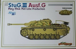 Cyber Hobby 1/35 Stug.  Iii Ausf.  G May 1944 Mid - Late Production 6412
