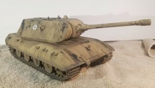 Built 1/35 E - 100 Heavy Panzer Ww 2 Tank Professionally Built